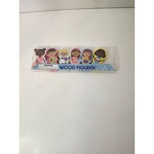 Horizon 6 Count Wood Figures 2.5" Toys age 3+  Children